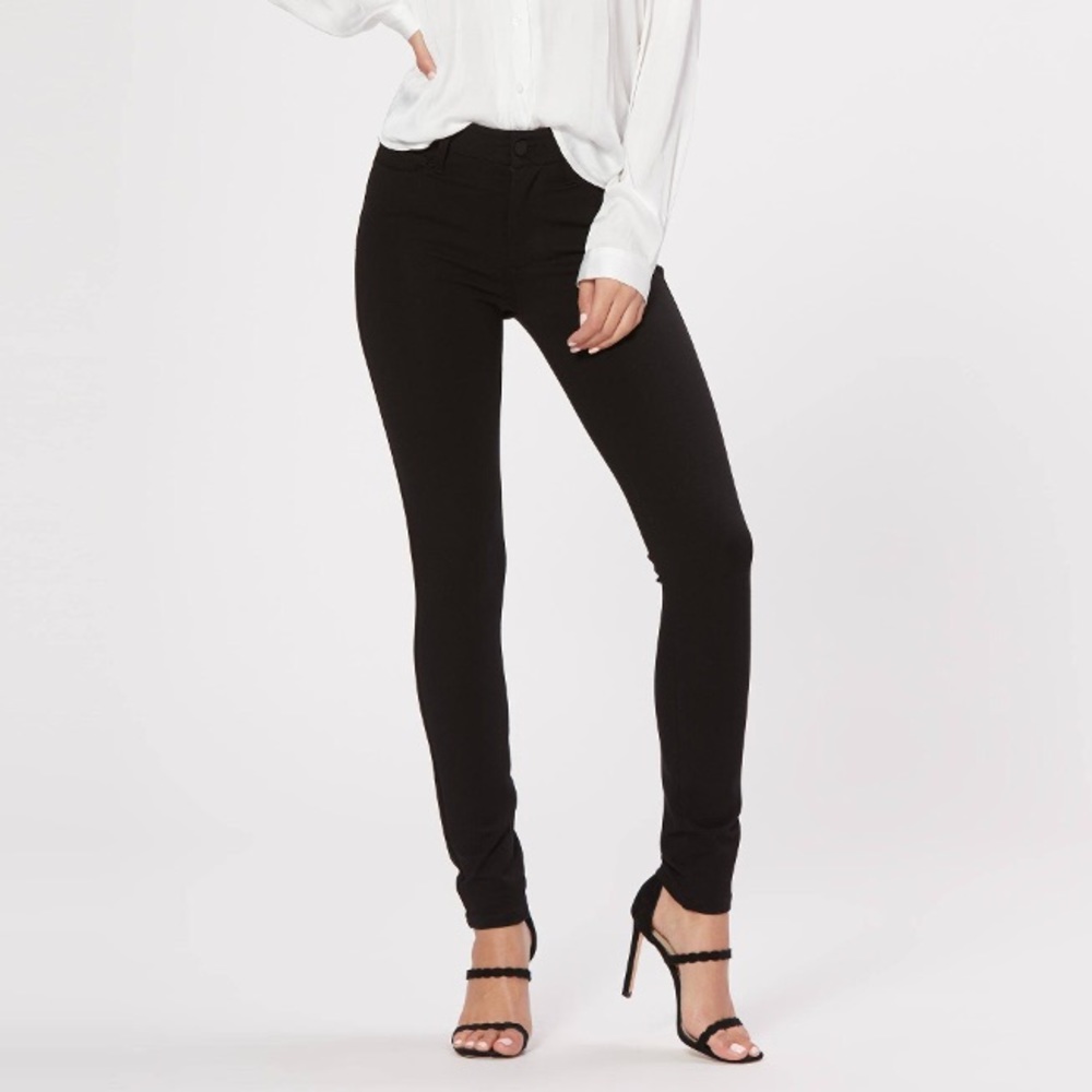 Paige Black Skinny Stretch Pants
